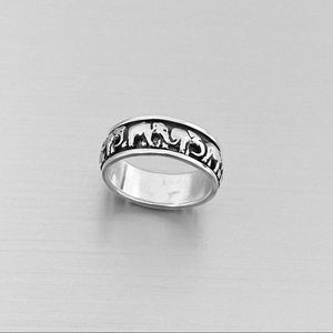 🐘🐘TOP SELLER🐘🐘 Silver Spinner Elephant Ring